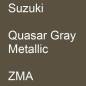 Preview: Suzuki, Quasar Gray Metallic, ZMA.